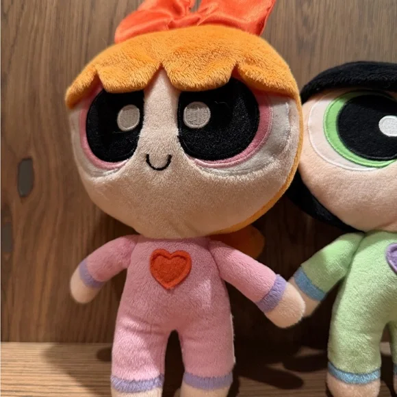 Colorful Trio Plush Toy Set - Picture 4 of 5